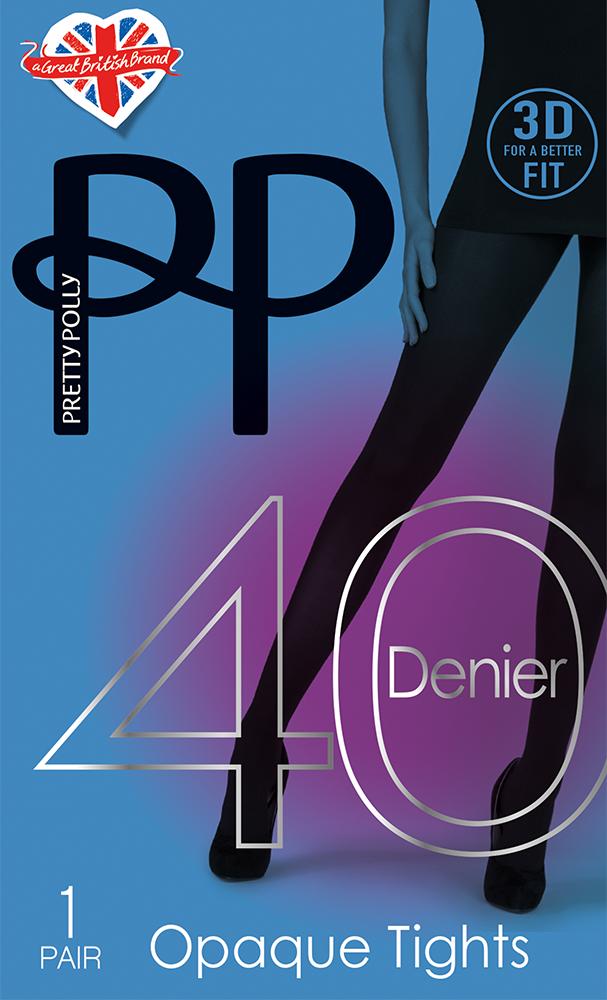 Pretty Polly-20 Denier-Ladies Smooth Knit Tights-3 Pair Pack