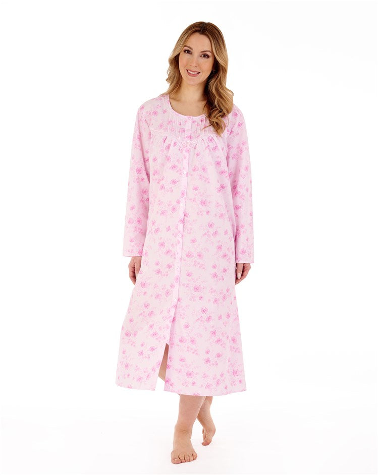 Button sales front nightdress